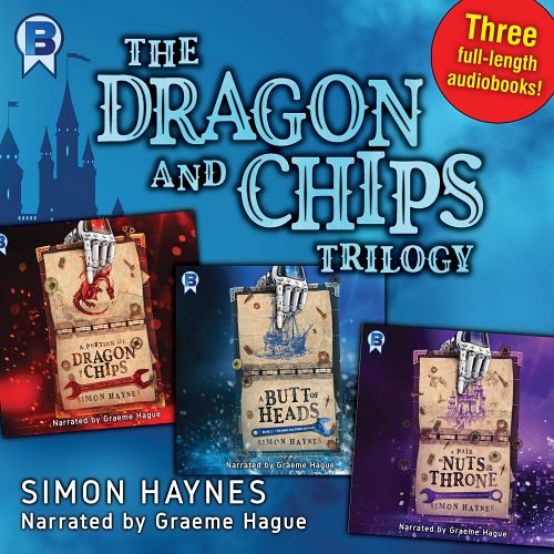 Dragon and Chips Omnibus One (Audiobook) cover art (c) Miblart/Bowman Press
