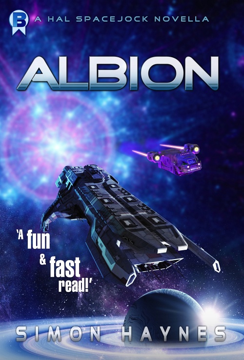 Hal Spacejock: Albion cover art (c) Bowman Press