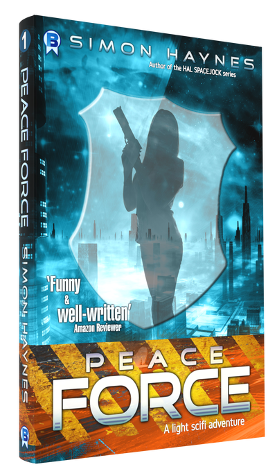 Harriet Walsh 1: Peace Force cover art (c) Bowman Press