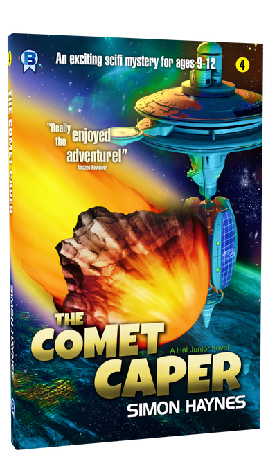 Hal Junior: The Comet Caper cover art (c) Bowman Press