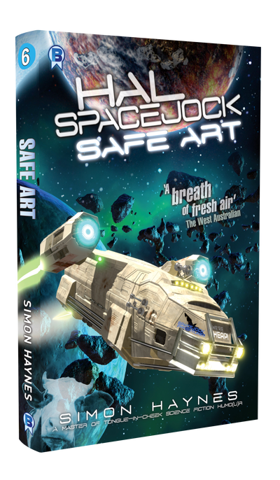 Hal Spacejock 06 Safe Art cover art (c) Bowman Press